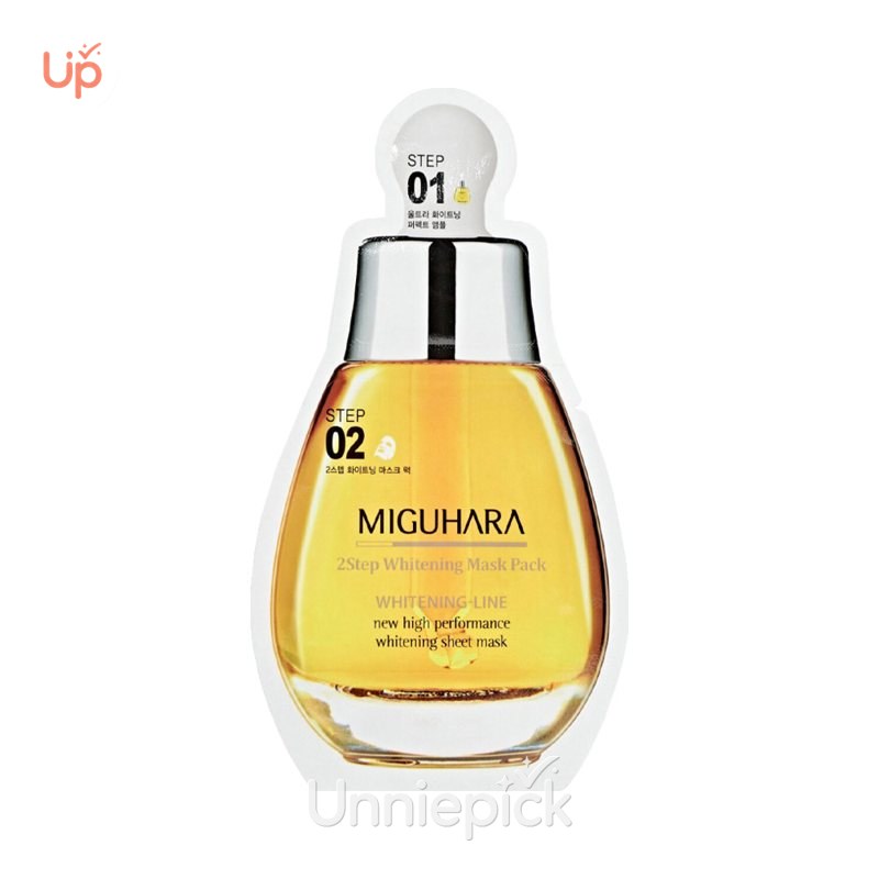 MIGUHARA 2 Step Mask Sheet Pack 1 Sheet