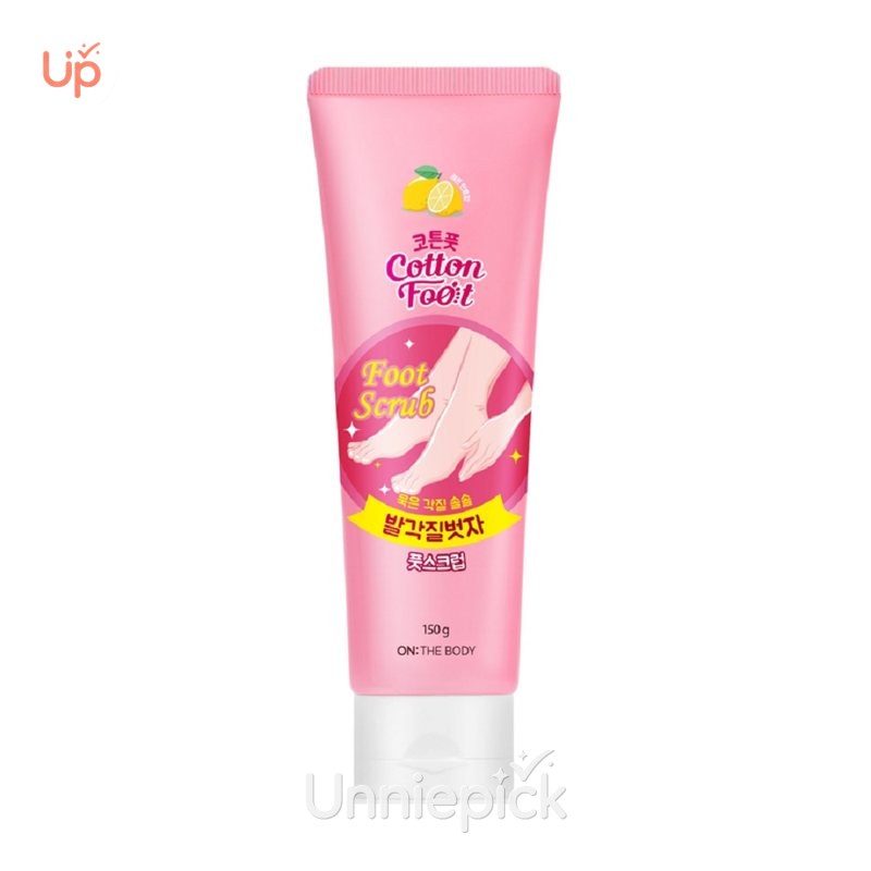 ON:THE BODY Cotton Foot Scrub 150g