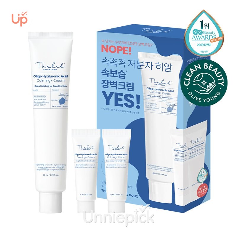THE LAB by blanc doux Oligo Hyaluronic Acid Calming+ Cream 80ml