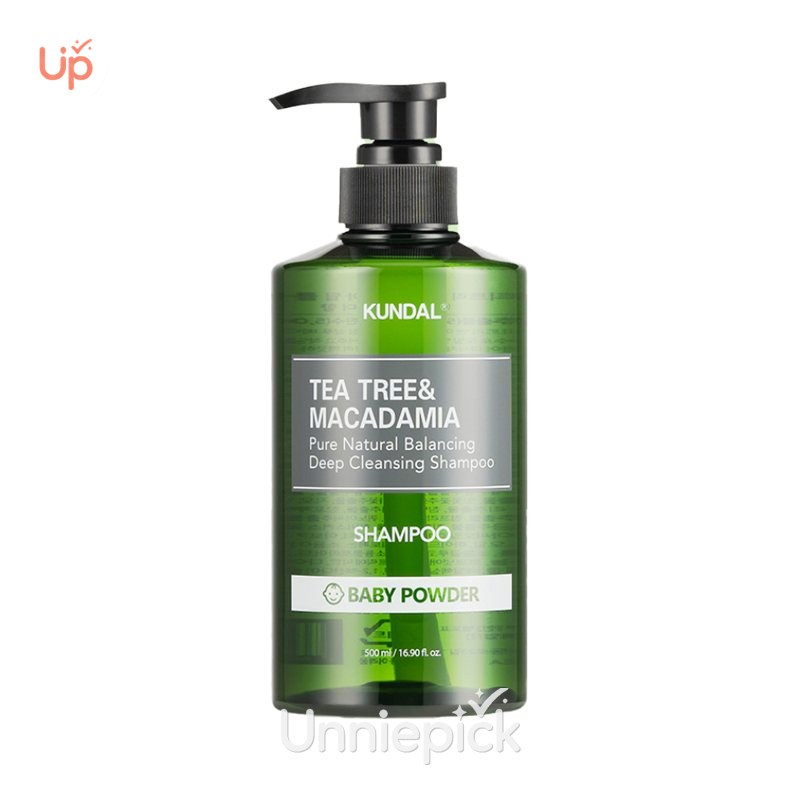 KUNDAL Tea Tree & Macadamia Deep Cleansing Shampoo For Oily Scalp 500ml (4 Options)