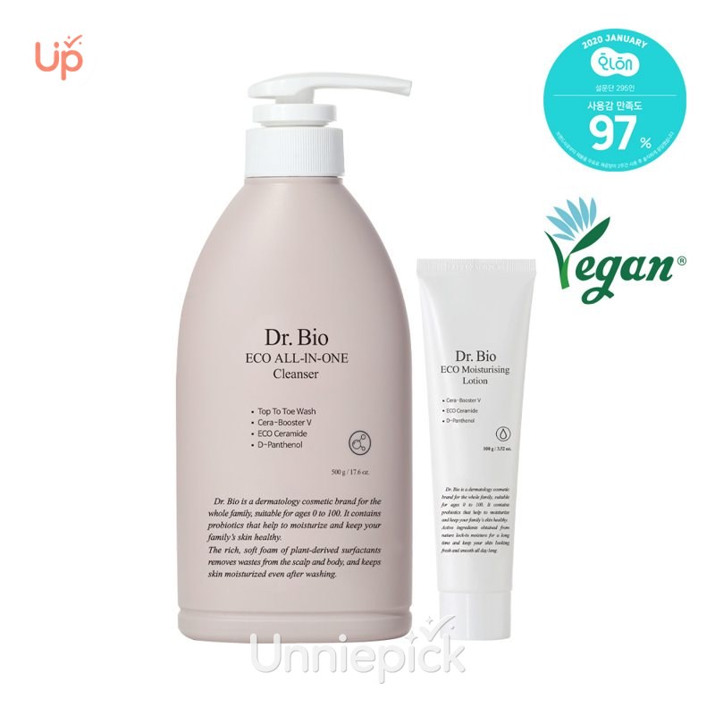 Dr. Bio Eco All-In-One Cleanser 500mL (+Free Gift Lotion 100mL)