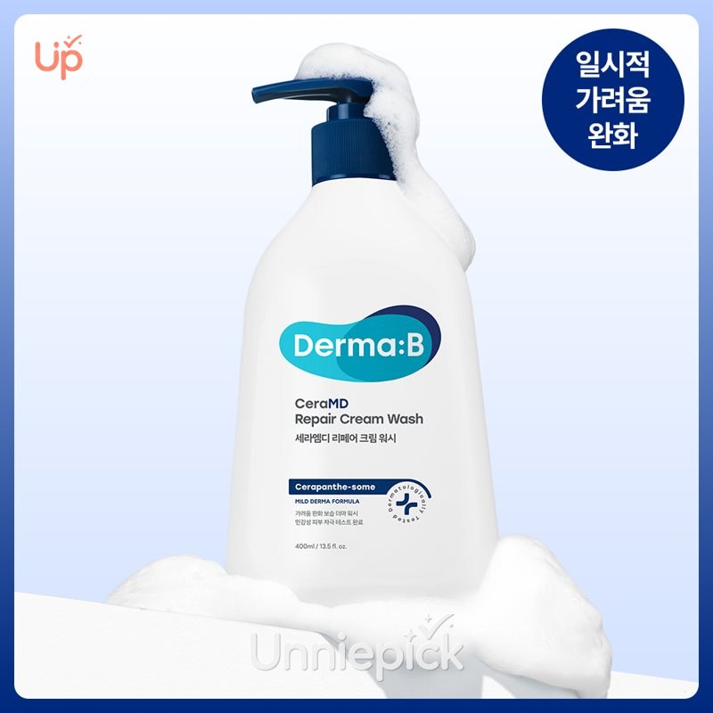 Derma B CeraMD Repair Cream Wash 400mL