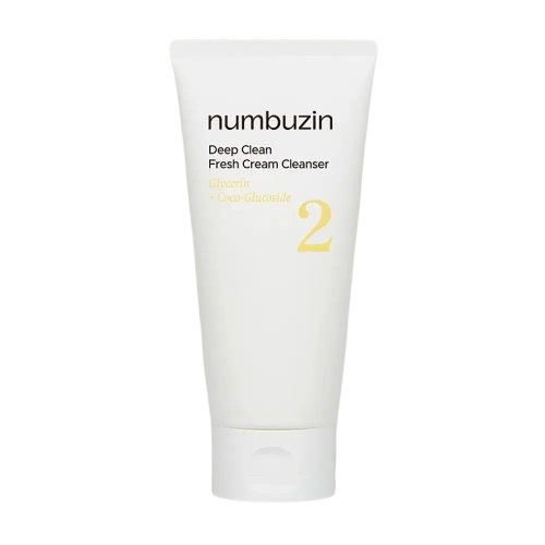 numbuzin No. 2 Deep Clean Fresh Cream Cleanser Double Set (120mL+120mL)