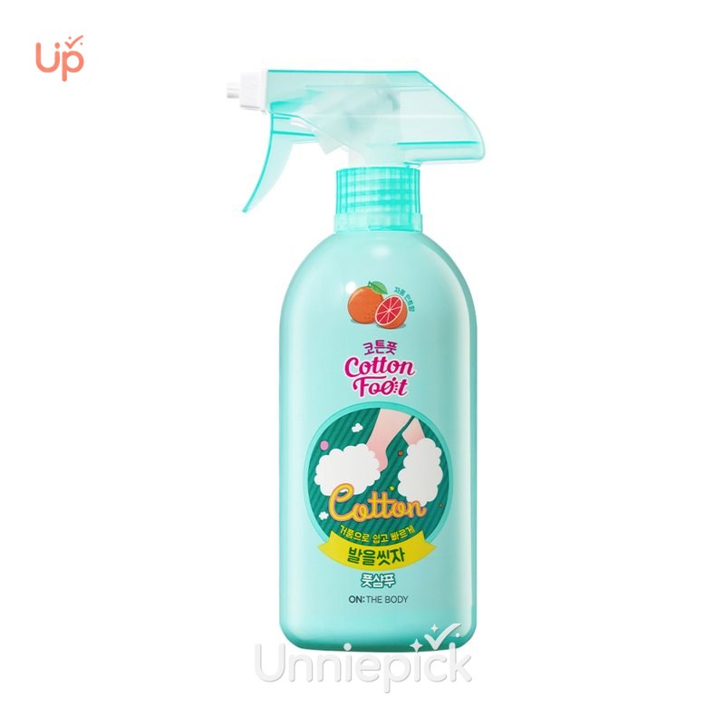 ON:THE BODY Cotton Foot Shampoo Jumbo Size 510ml (4 Options)