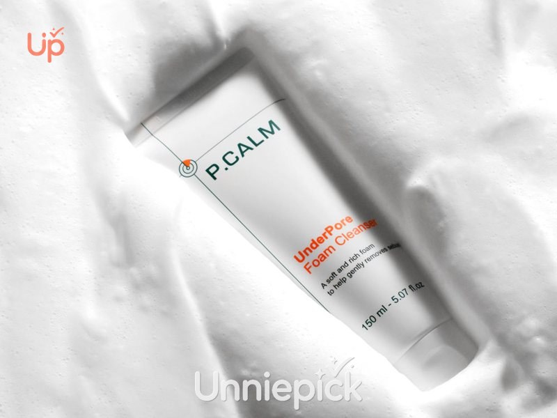 P.CALM UnderPore Foam Cleanser 150mL