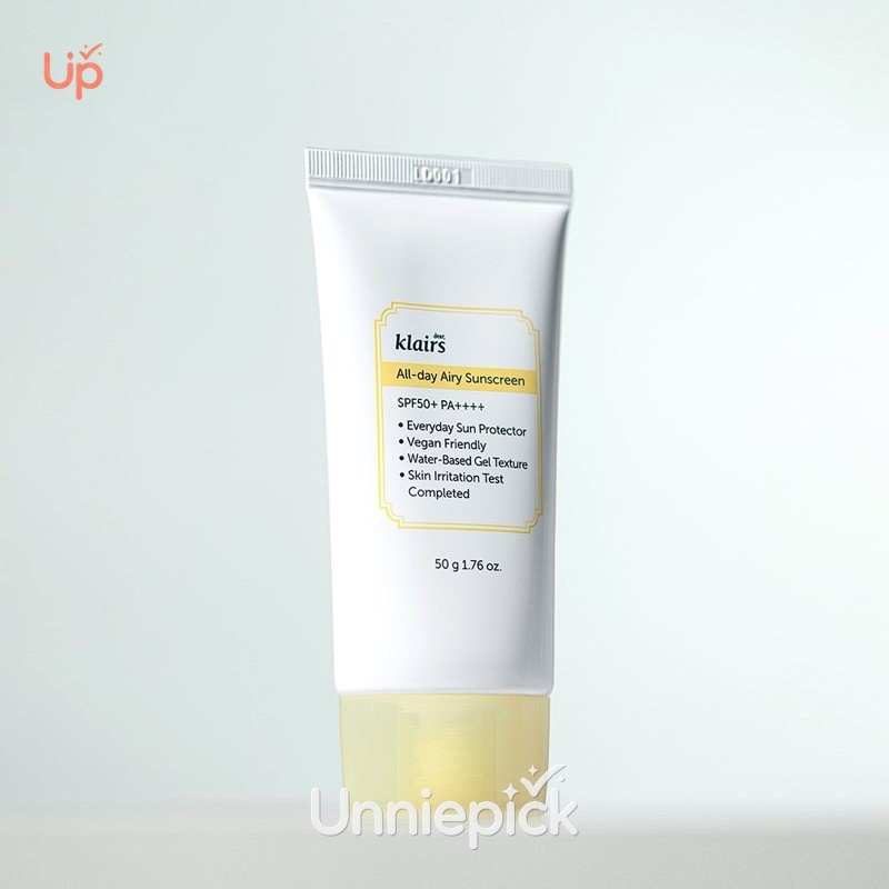 dear, klairs All day Airy Sunscreen SPF50+ PA++++ 50g