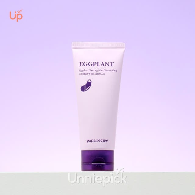 papa recipe Eggplant Clearing Mud Cream Mask 100mL