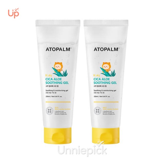 [For Children Aged 4-10] Atopalm Kids Cica Aloe Soothing Gel 250mL