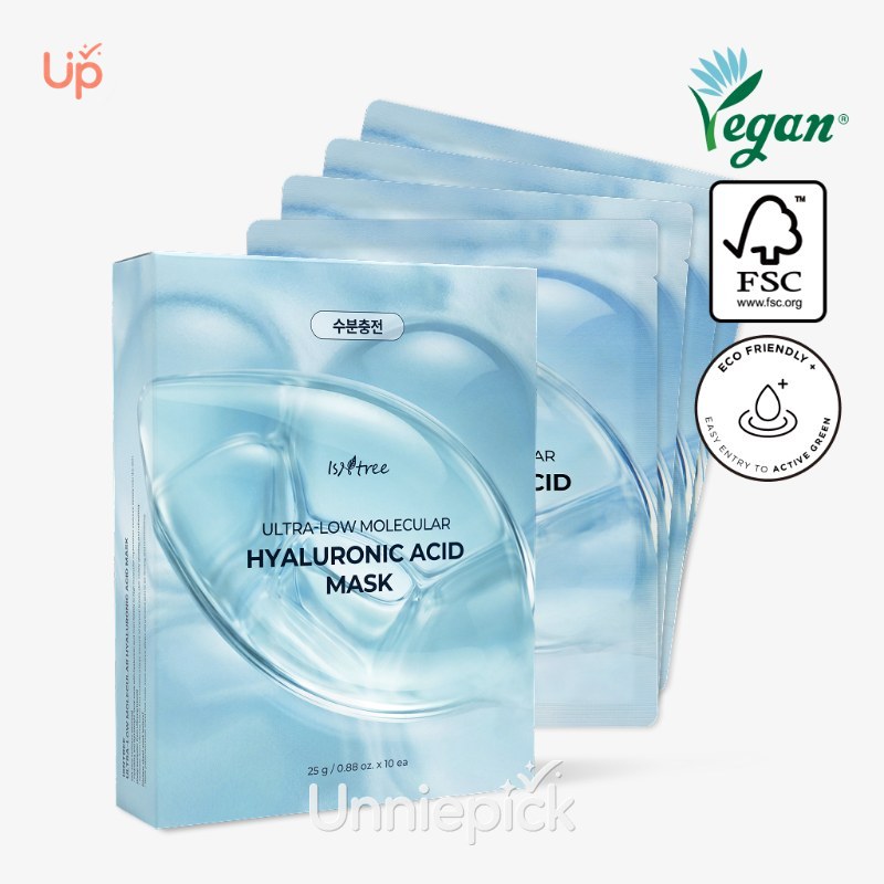 Isntree Mugwort Calming Gauze Mask Sheet 10P