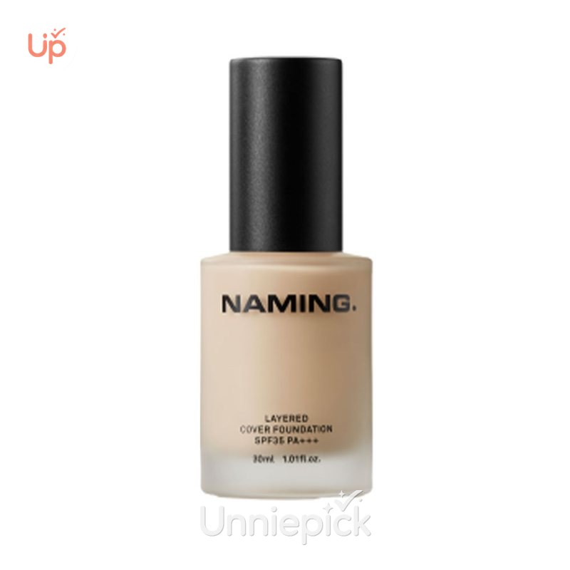 NAMING. Layered Cover Foundation 15mL