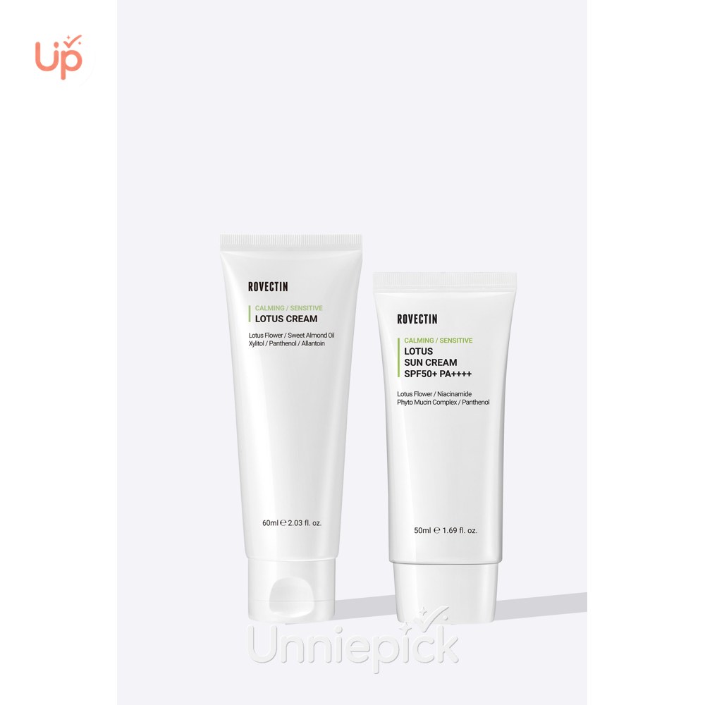 ROVECTIN Calming / Sensitive Lotus Sun Cream 35ml 1+1 Set
