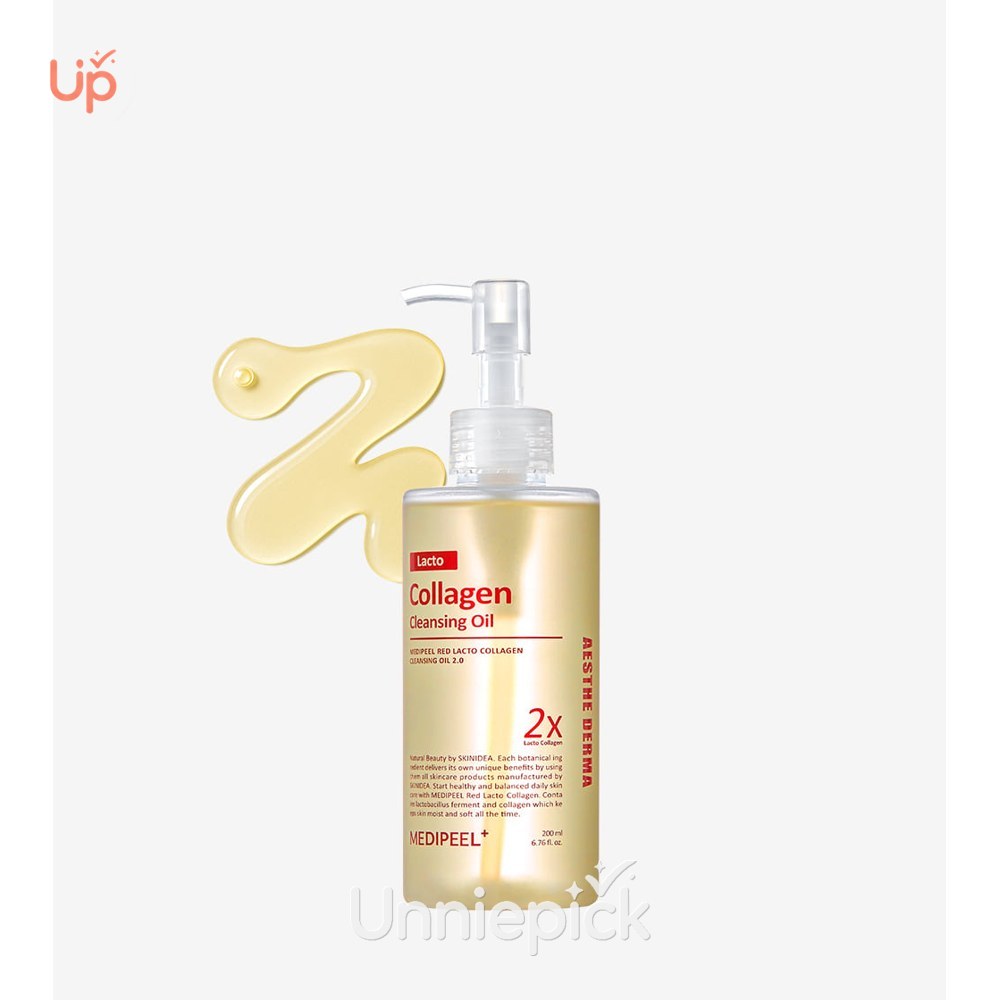 MEDI-PEEL Red Lacto Collagen Cleansing Oil 200mL 2.0 Special Set (+15mL)