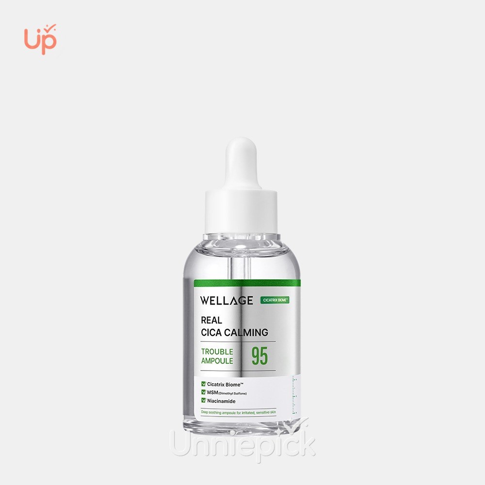 WELLAGE Real Cica Calming 95 Trouble Ampoule 50mL