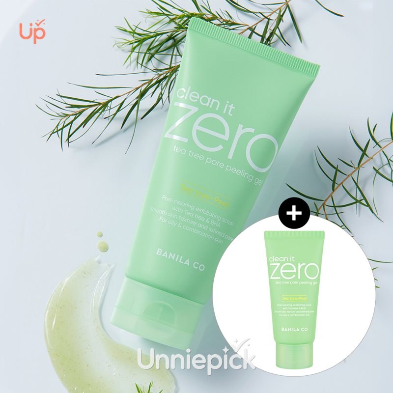 BANILA CO Clean It Zero Tea Tree Pore Peeling Gel 120ml Set (+50ml)