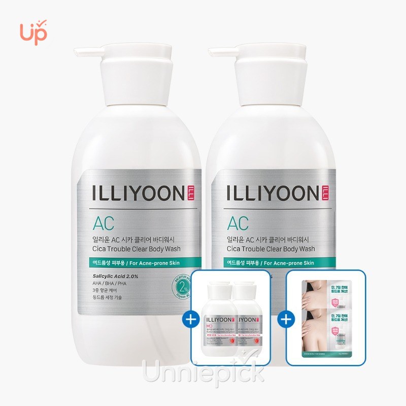 ILLIYOON Cica Acne Clear Body Wash 625ml