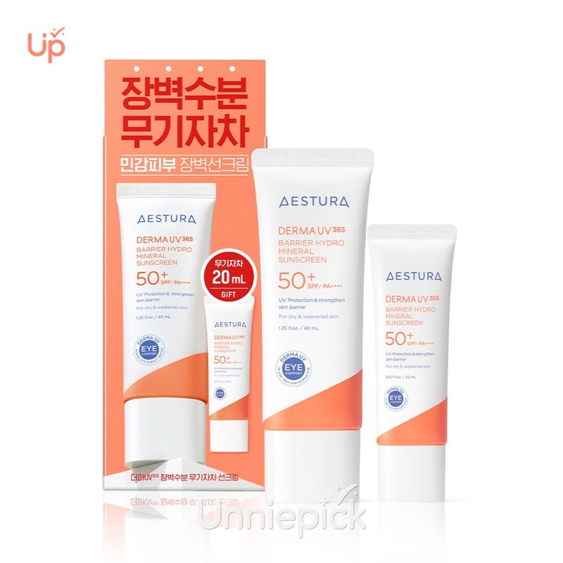 AESTURA Derma UV365 Barrier Hydro Mineral Sunscreen 40mL