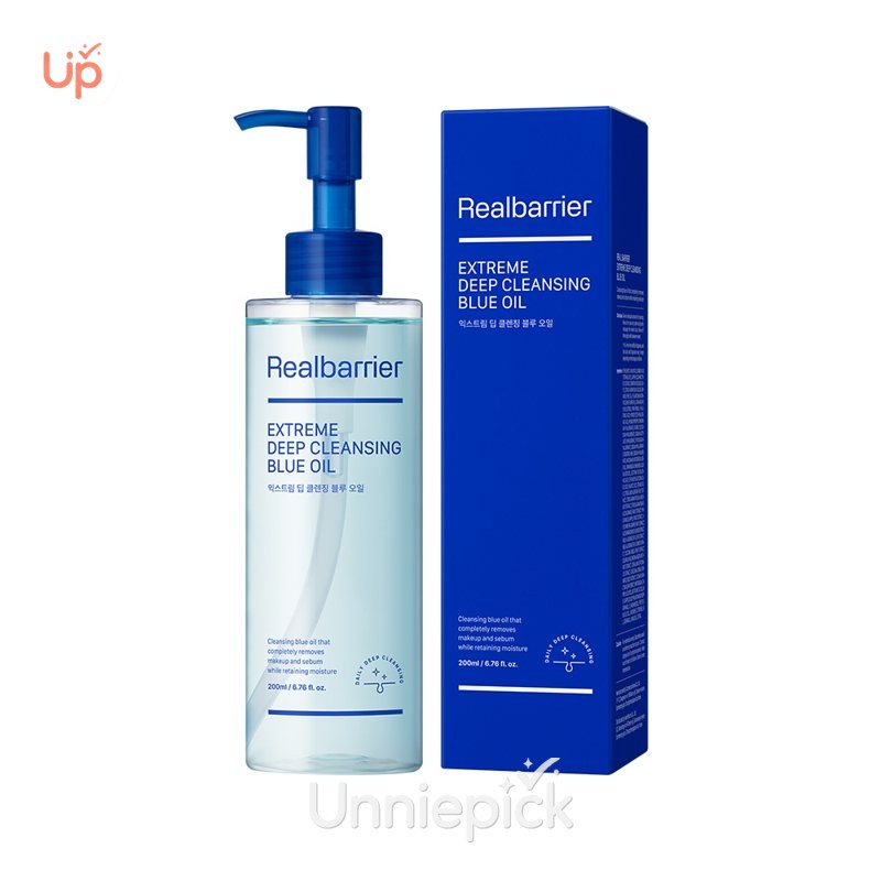 Real Barrier Extreme Deep Cleansing Blue Oil 200ml