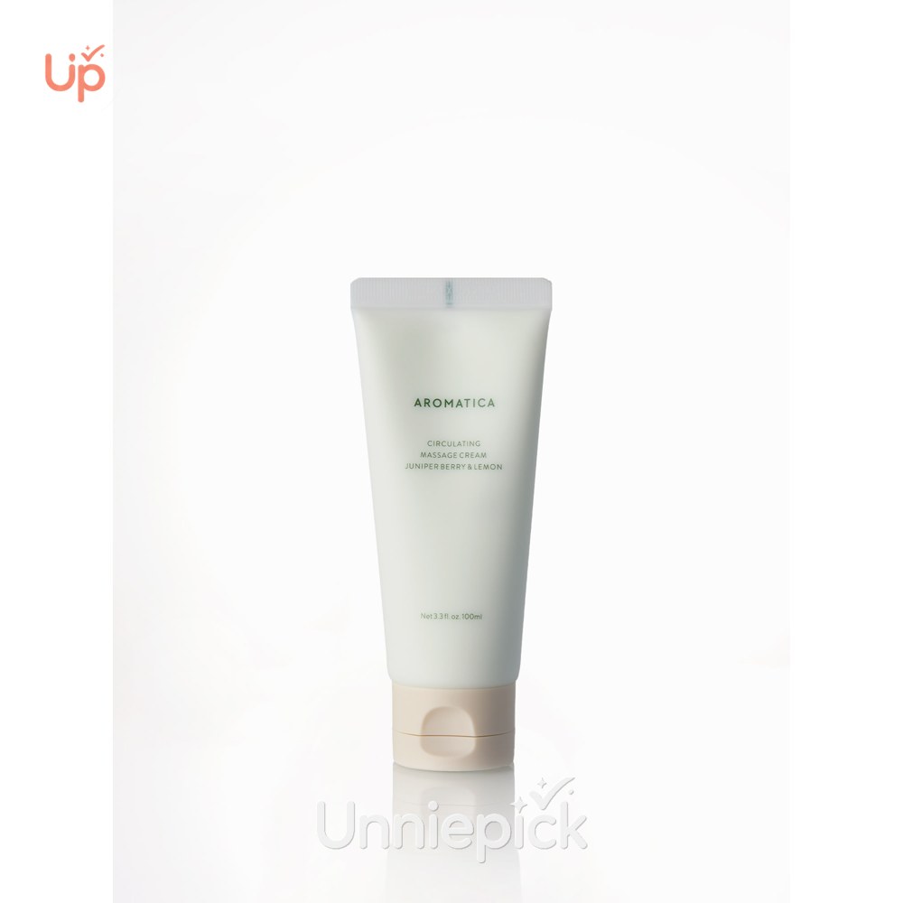 AROMATICA Circulating Massage Cream Juniper Berry & Lemon 100ml