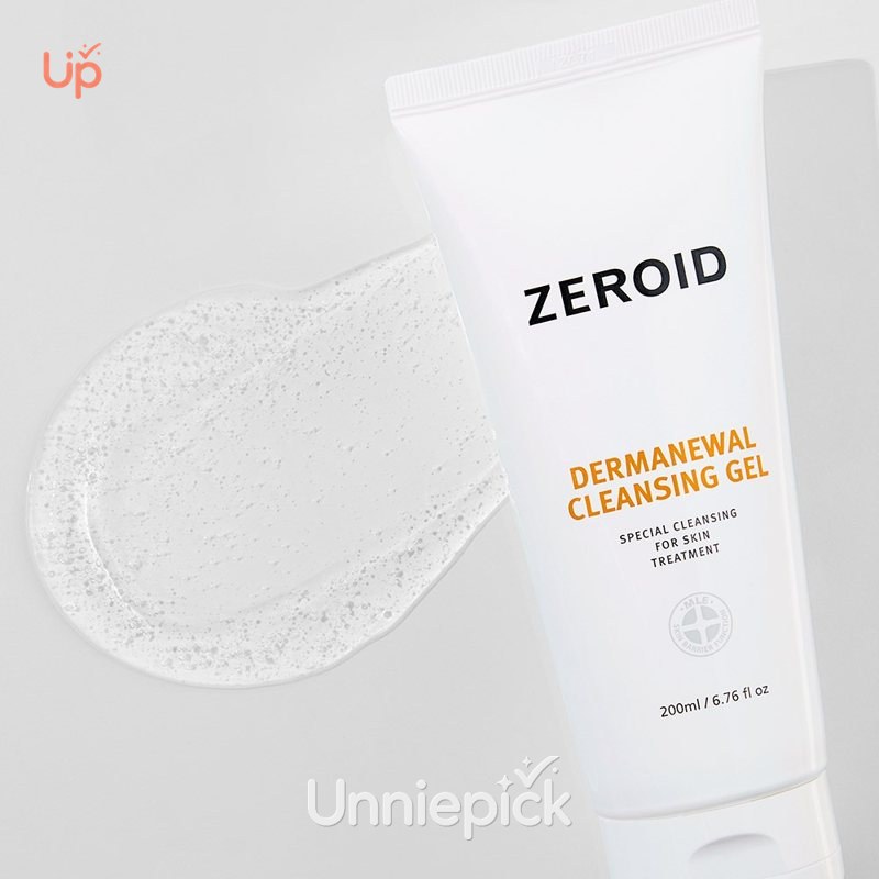 ZEROID Dermanewal Cleansing Gel 200ml