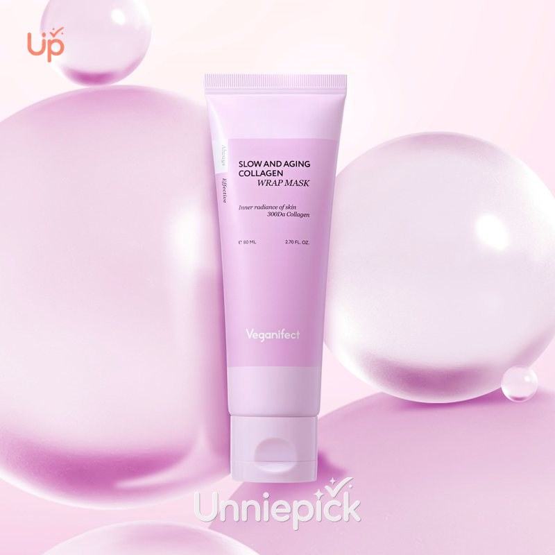 veganifect. Slow And Aging Collagen Wrap Mask 80ml