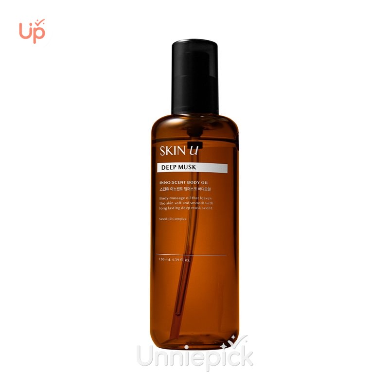 Skin U INNO:SCENT Deep Musk Body Oil 130ml Set (+25ml)