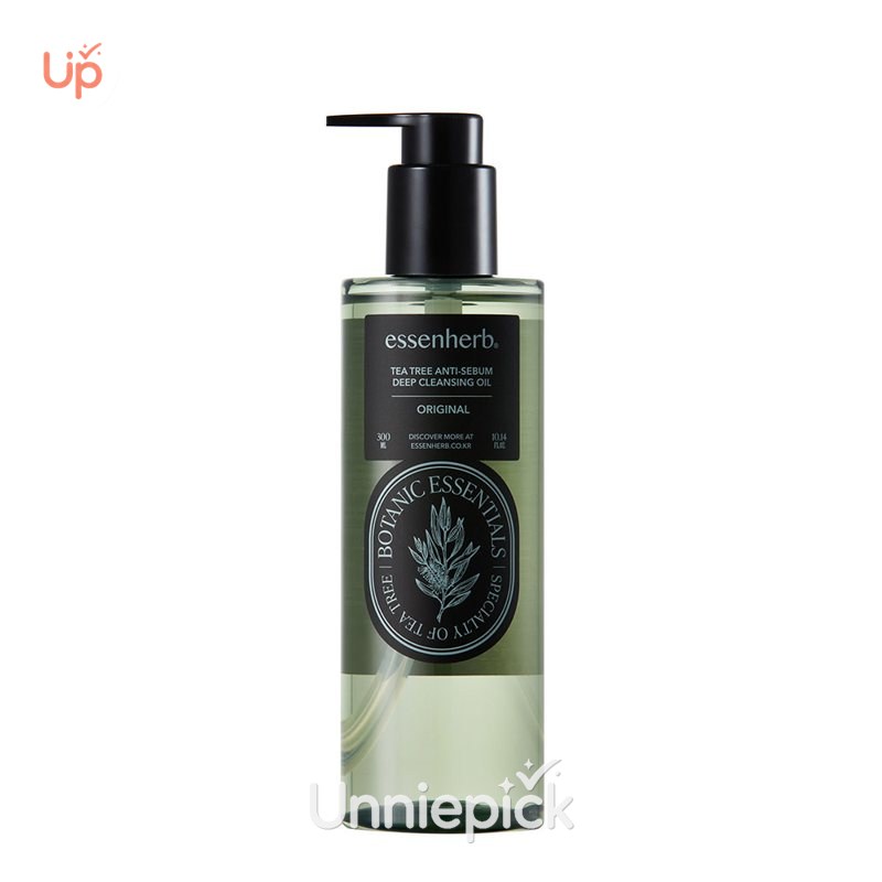 essenHERB Tea Tree Anti-Sebum Deep Cleansing Oil 300ml