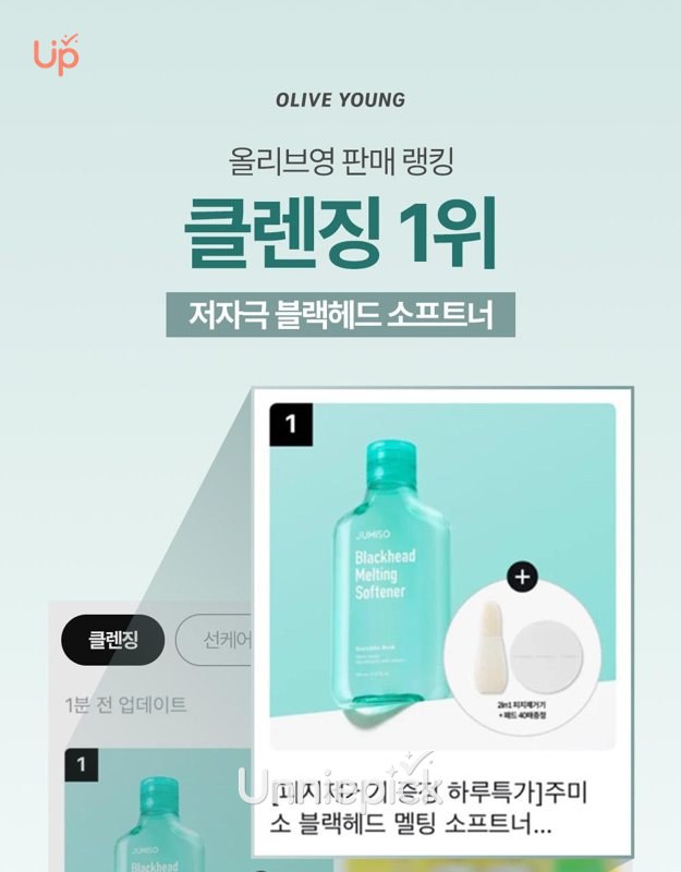 JUMISO Blackhead Melting Softener 150ml Set (+Cotton Pad 40P)