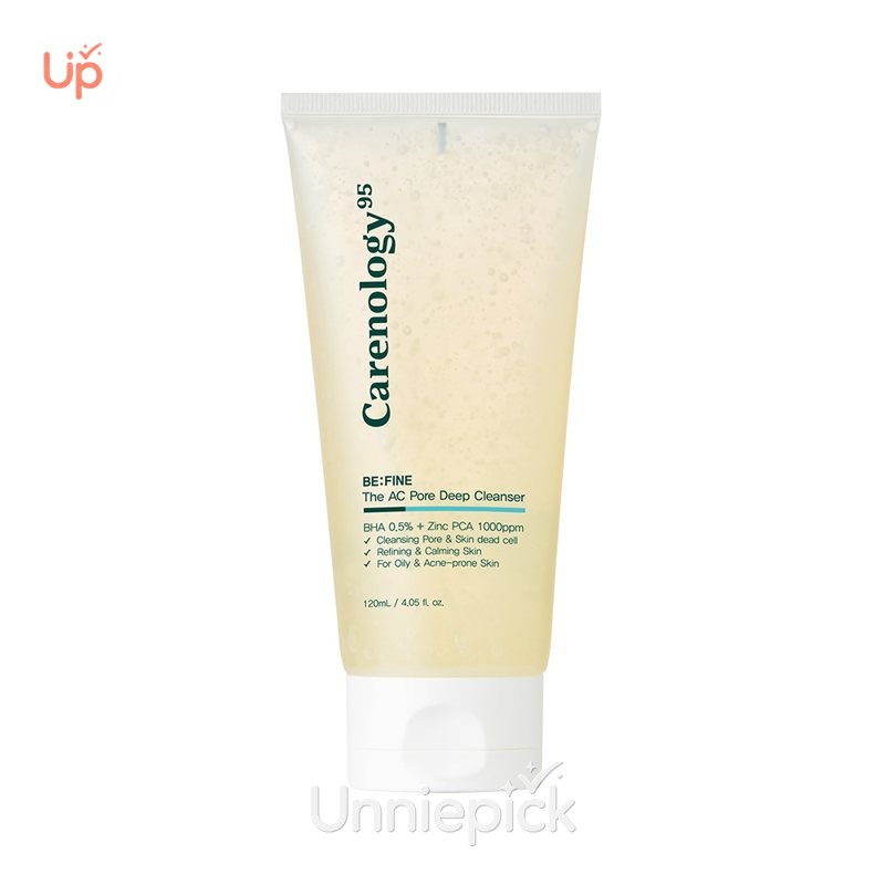 carenology Be:Fine The AC Pore Deep Cleanser 120ml