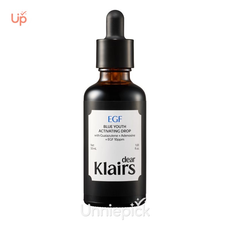 dear, klairs Blue EGF Ampoule 50ml Set (+10ml +Calming Cream 3g +Water Cream 3g)