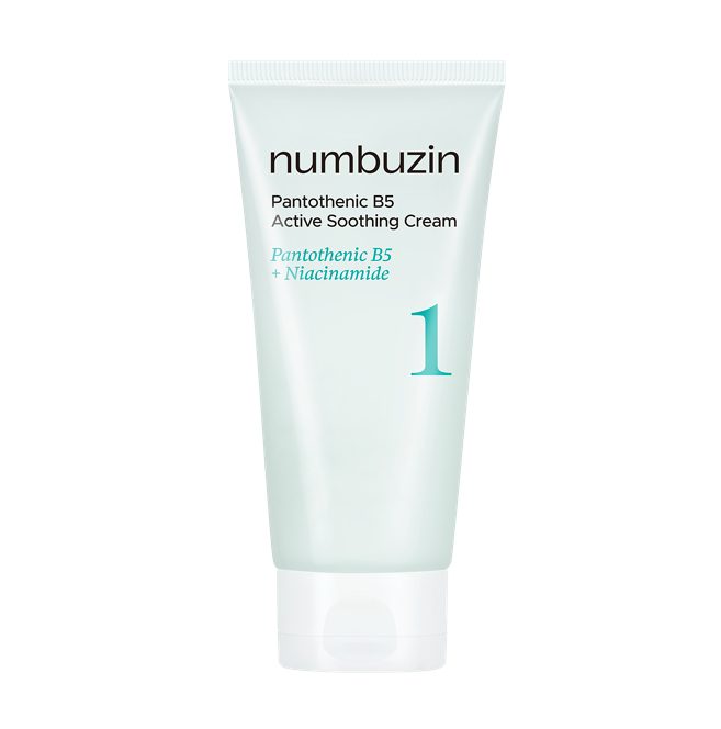 numbuzin No. 1 Pantothenic B5 Active Soothing Cream 130ml Set (+Cream 15ml)