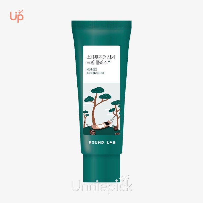 ROUND LAB Pine Calming Cica Cream Plus 60ml Set (+Toner 20ml)