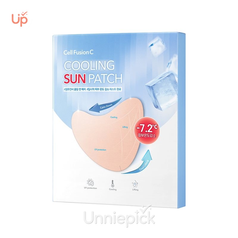 Cell Fusion C Cooling Sun Patch 4P