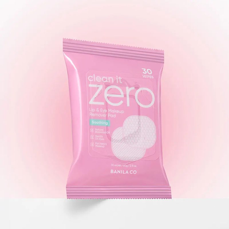 BANILA CO Clean It Zero Soothing Lip & Eye Remover Pad 30P