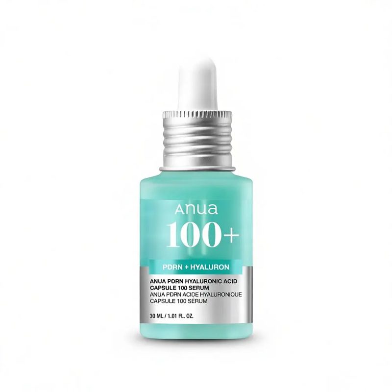 Anua PDRN Hyaluronic Acid Capsule 100 Serum 30ml Set (+Cream 30ml)