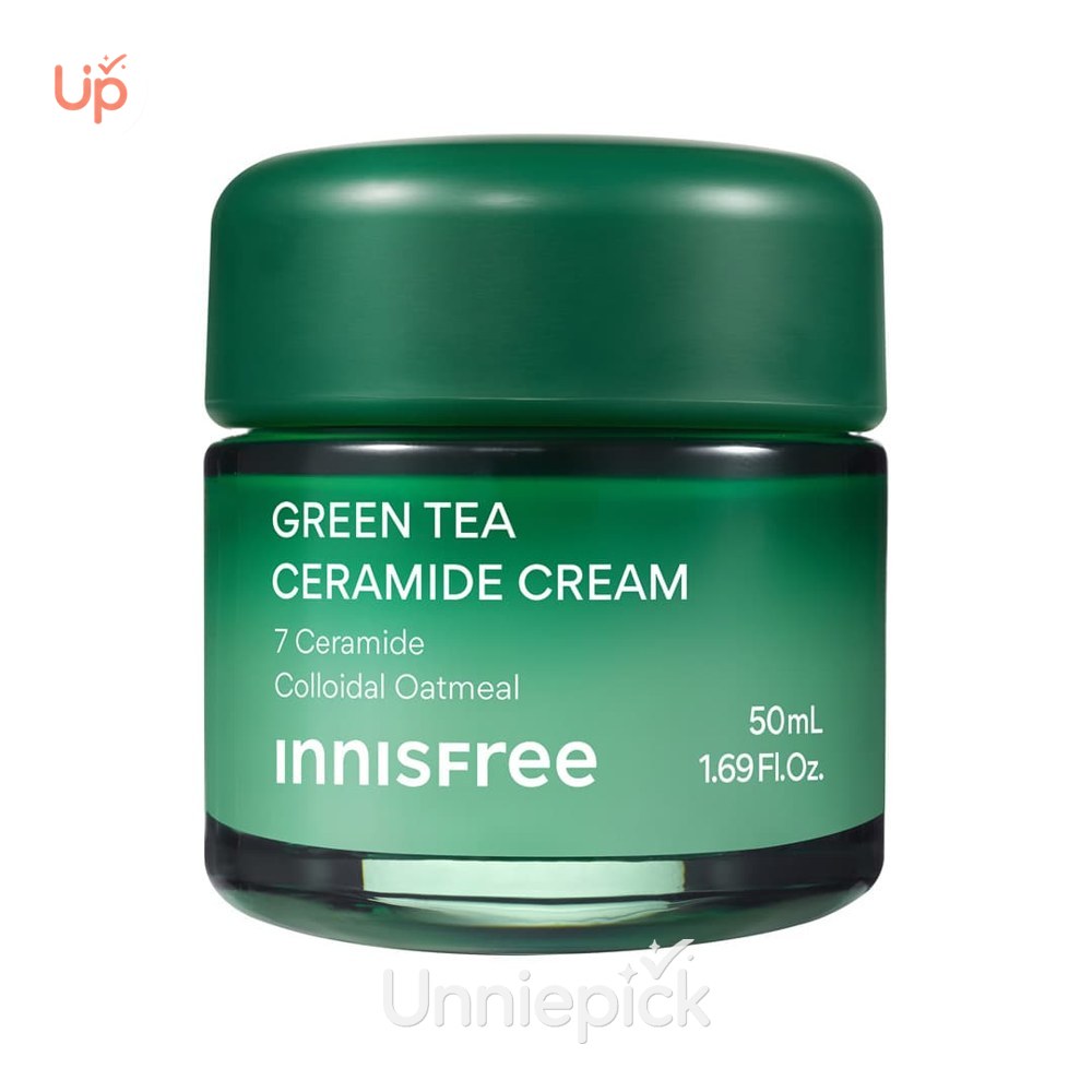 INNISFREE Green Tea Ceramide Cream 50ml Set (+20ml)
