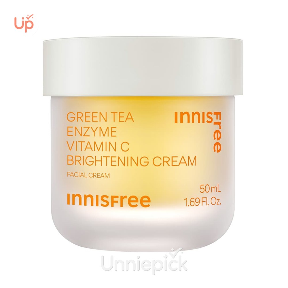 INNISFREE Vitamin C Green Tea Enzyme Brightening Cream 50ml Double Pack