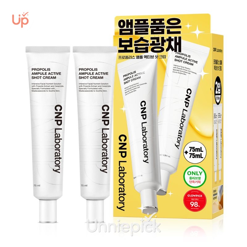 CNP Propolis Ampule Active Shot Cream 75ml*2ea