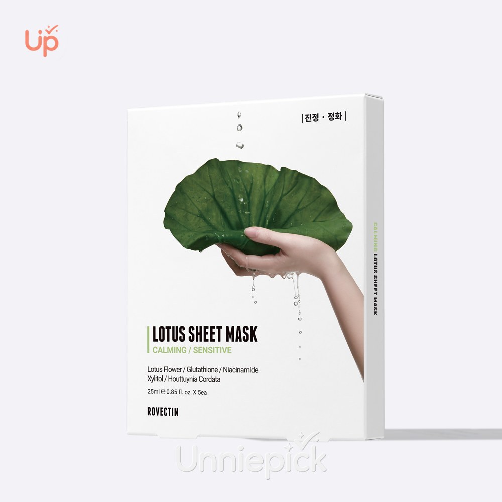ROVECTIN Calming Lotus Water Mask Sheet 5ea