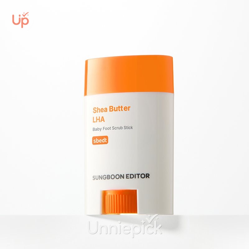 SUNGBOON EDITOR Shea Butter LHA Baby Foot Scrub Stick 20g