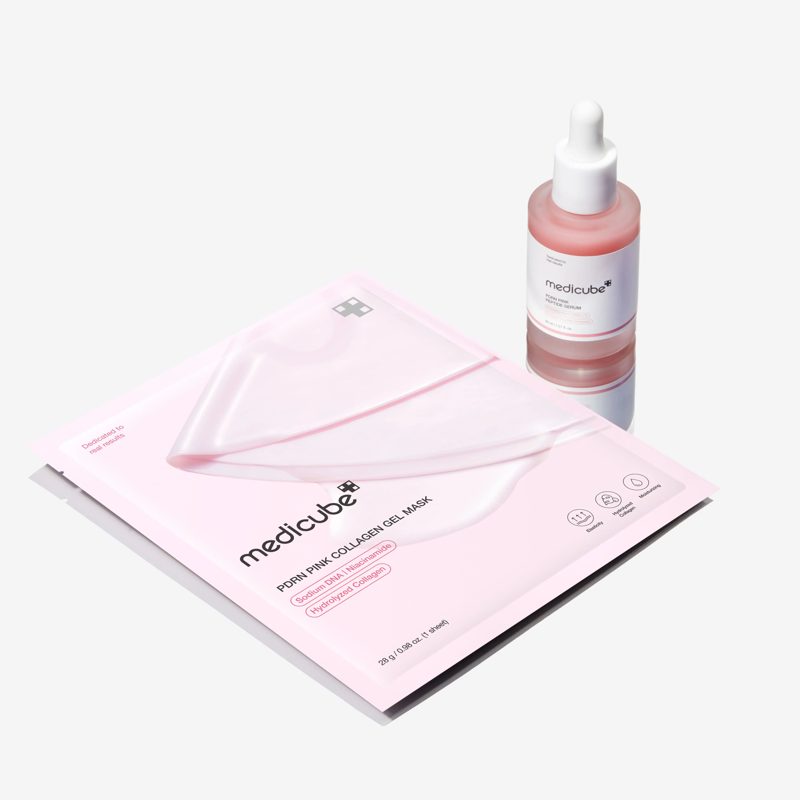medicube PDRN Pink Collagen Gel Mask Sheet 4ea