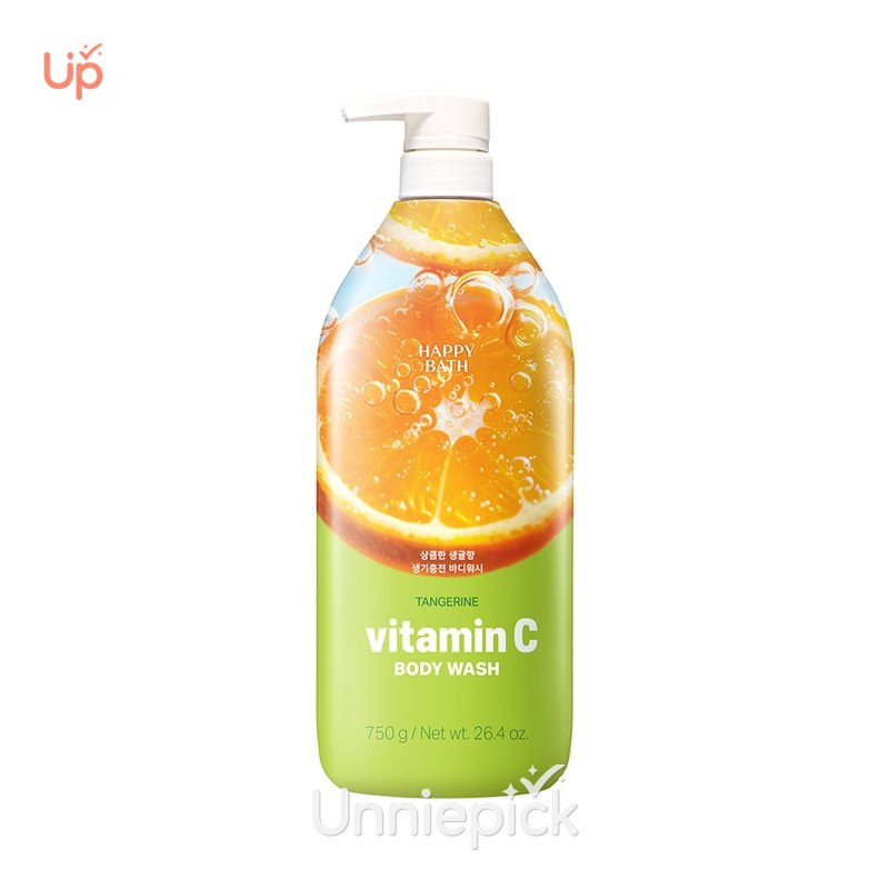 Happy Bath Tangerine Vitamin C Body Wash 750g