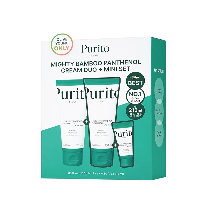 Purito Seoul Mighty Bamboo Panthenol Cream 100mL
