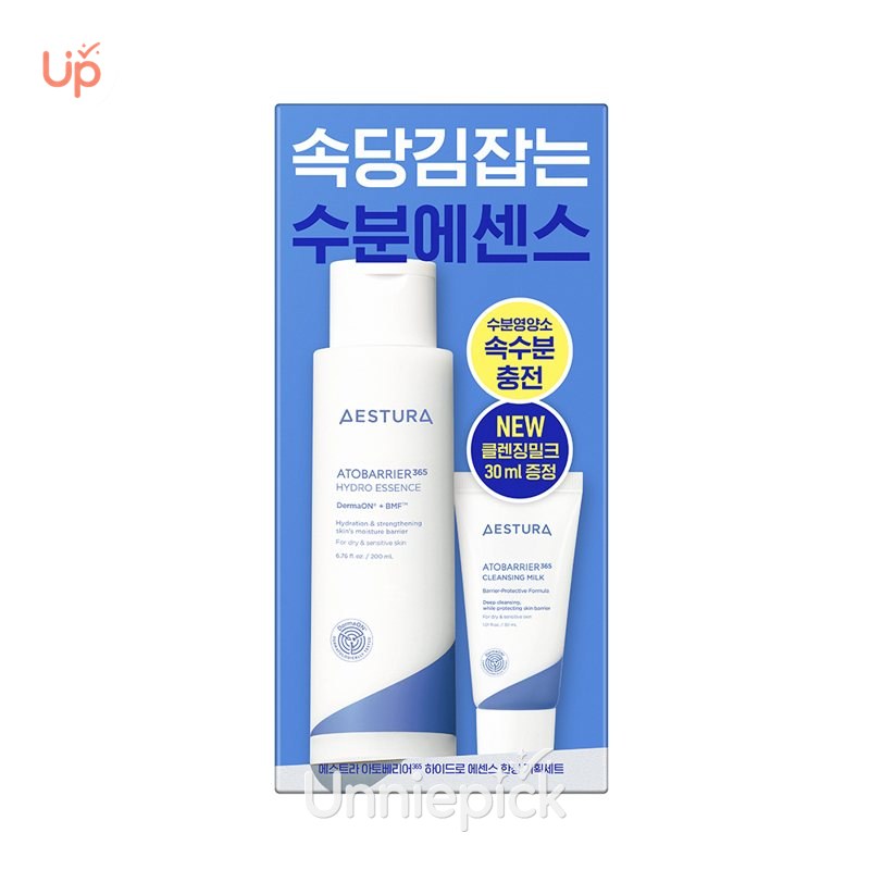 AESTURA Atobarrier 365 Hydro Essence 200ml Set (+Cleansing Milk 30ml)
