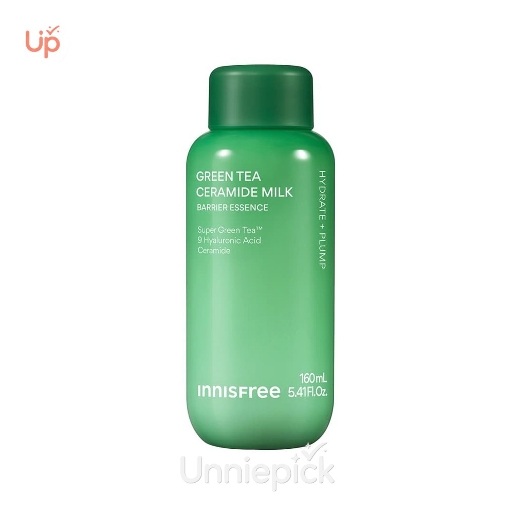INNISFREE Green Tea Ceramide Milk Barrier Essence 160ml Set (+25ml)