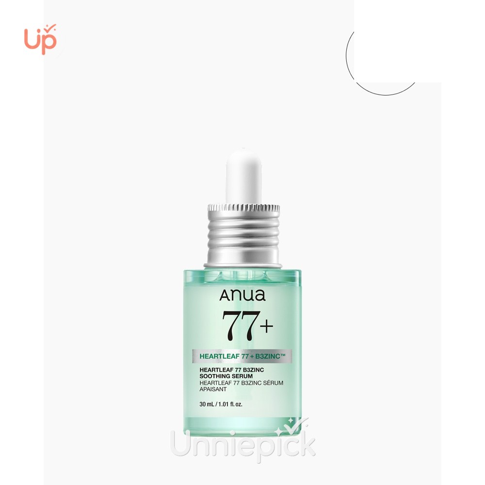 Anua Heartleaf 77 B3Zinc Soothing Serum 30ml