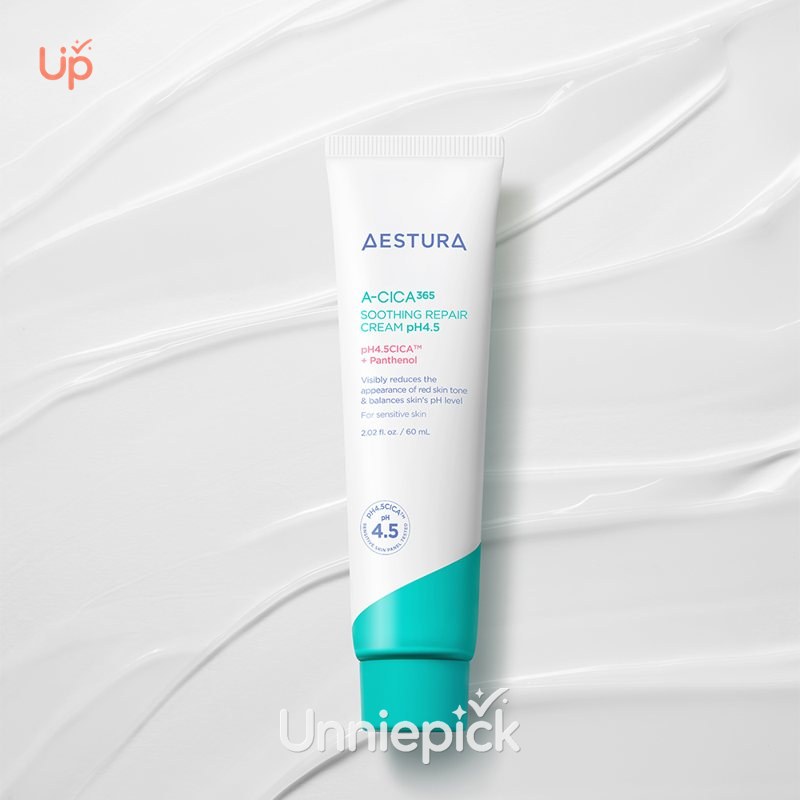 AESTURA A-Cica 365 Soothing Repair Cream pH4.5 60ml Set (+Cream 20ml+Mask Sheet 2ea)
